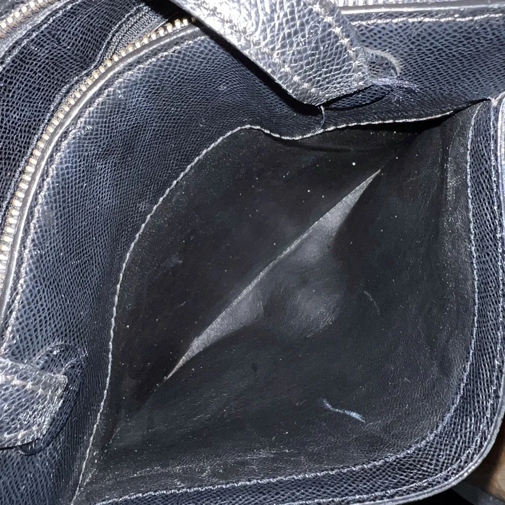 Rare Chanel Vintage Caviar Shoulder Bag - Authentic Black Leather - Picture 15 of 16